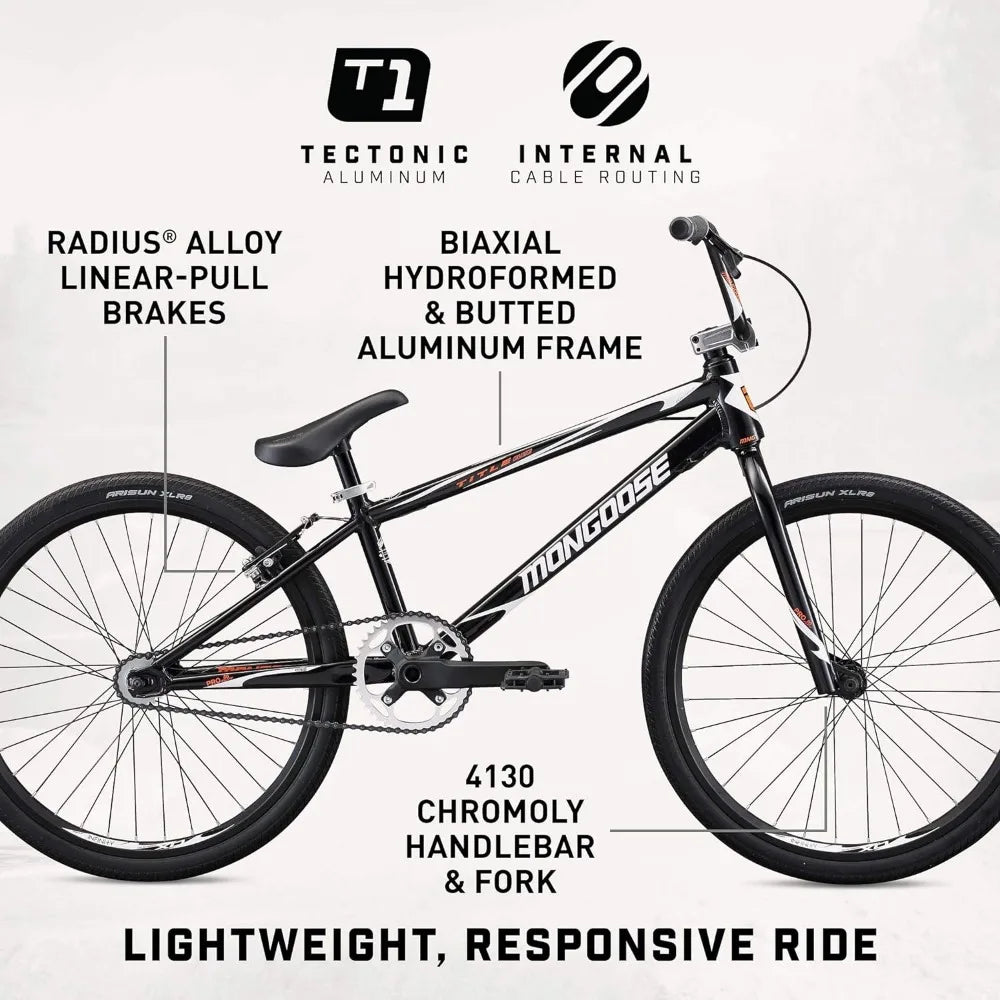 Elite BMX Race Bike with 20 or 24-Inch Wheels